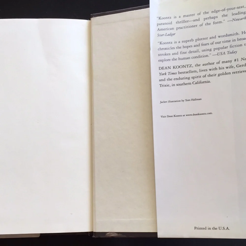 Dean Koontz bundle of 2 hardcover books